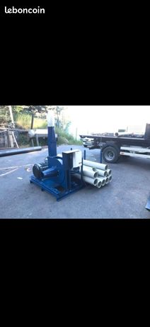 Aspirateur plaquette biomasse