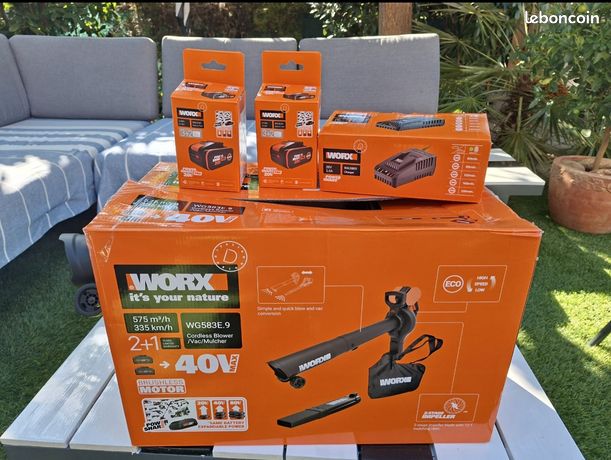 Aspirateur souffleur pelouse synthétique