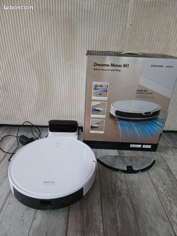 Aspirateur robot laveur