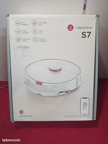 Aspirateur robot Roborock S7 BLANC