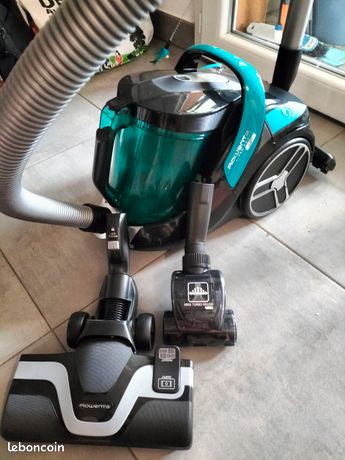 Aspirateur Rowenta Compact Power Cyclonic RO7262EA Quasi Accessoires complets