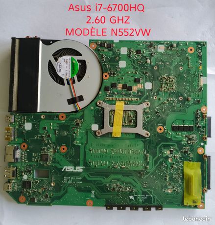 Asus carte mère i7-6 generation