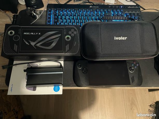 Asus rog ally x avec dock