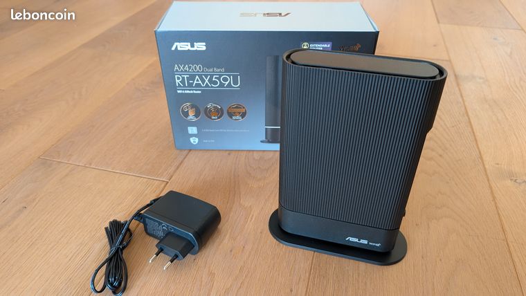 ASUS RT-AX59U Routeur WiFi 6 AX4200 AiMesh + 4G/5G
