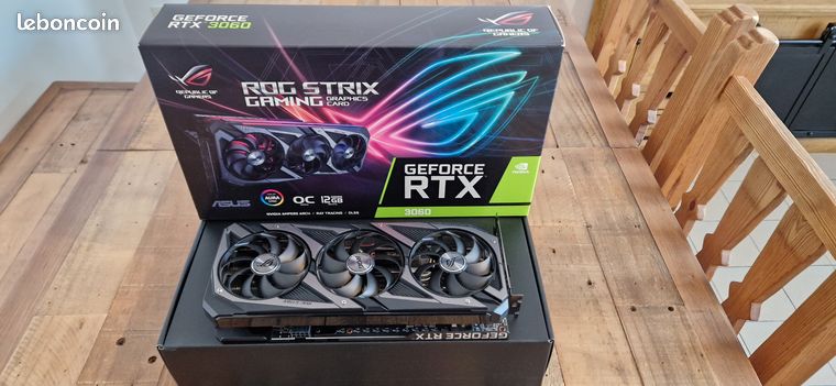 Asus RTX 3060 rog Strix oc 12gb