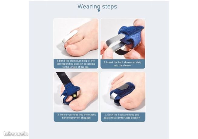 Attelle orteil neuve