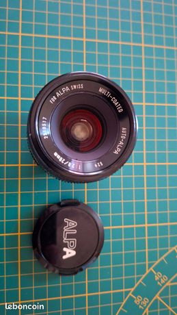 Auto-alpa 28 mm f 2.8 multi-coated formule ALPA SWISS