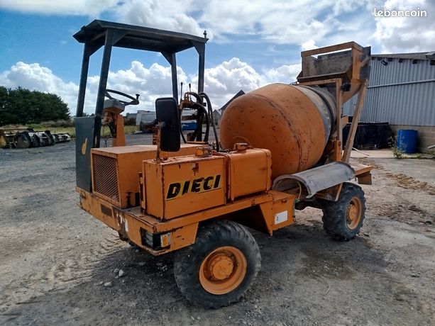 Auto bétonnière dieci