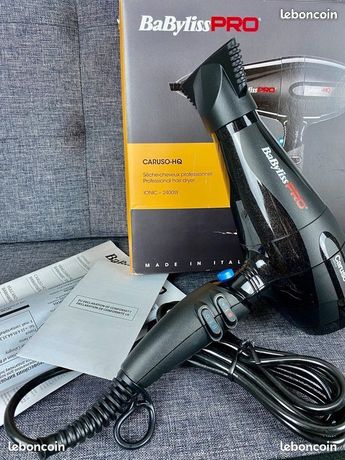 Babyliss Pro Sèche-cheveux ionique Caruso-HQ 2400W Comme NUF