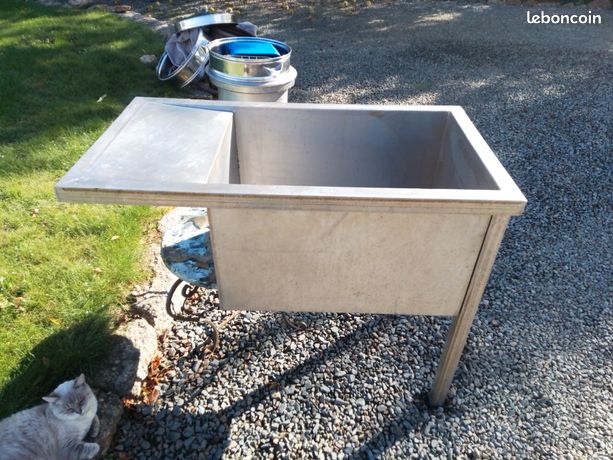Bac de lavage inox