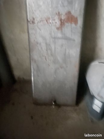 Bac de restaurant en acier, H20cm L152cm P60cm