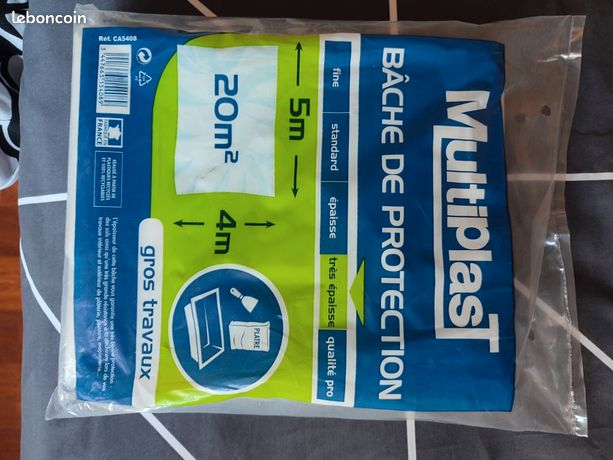 Bache de protection travaux