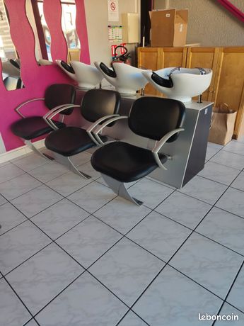 Bacs à shampooing avec sièges