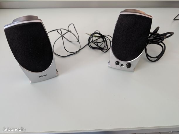 Baffe 2.0 compact stereo speaker pour ordinateur