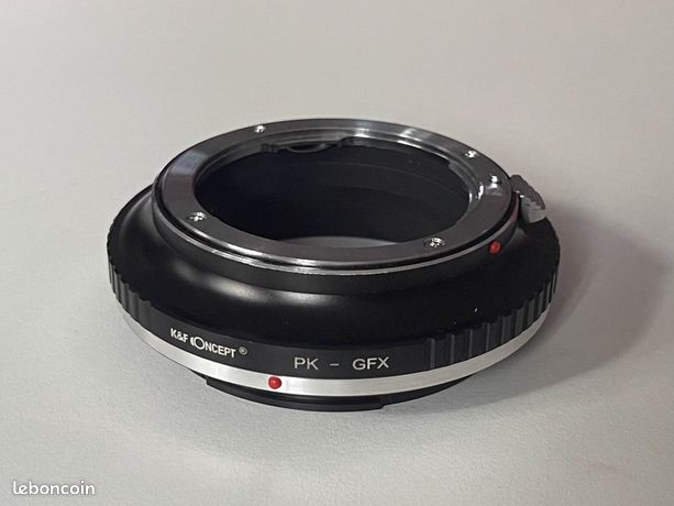 Bague dadaptation manuelle Pentax K pour Fuji GFX - K&F Concept - Comme neuve