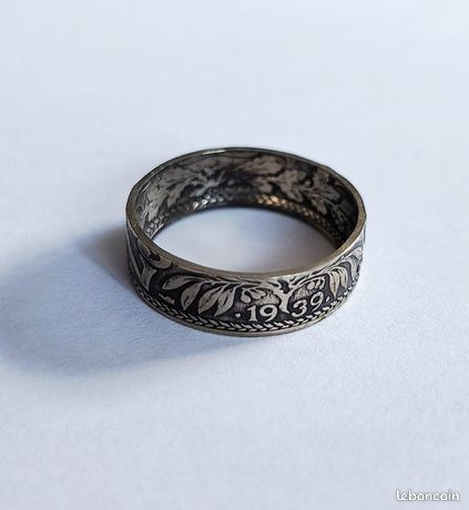 Bague daté 1939 WW2 2nde guerre mondiale