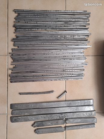 Baguettes Soudure zinc