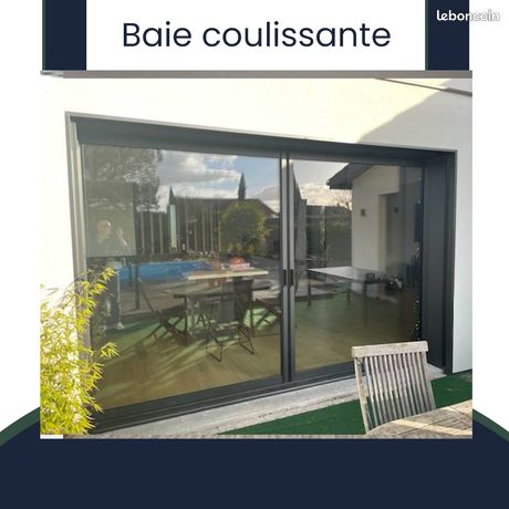 Baie coulissante performante classique