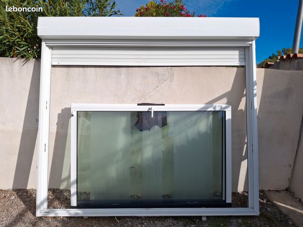 Baie vitree alu+ store