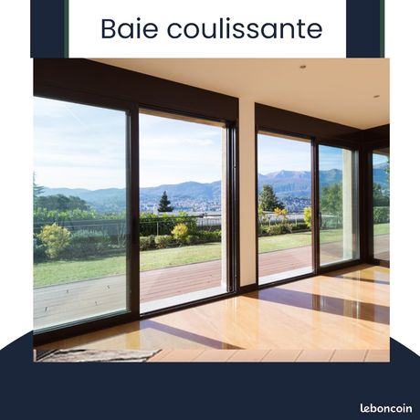 Baie vitrée coulissante personnalisée