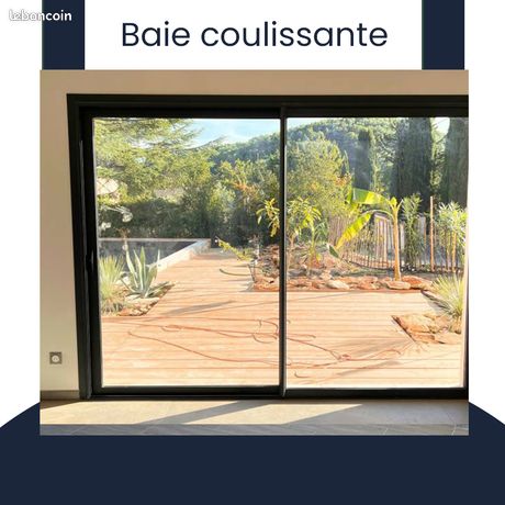 Baie vitrée personnalisée vitrage de sécurité