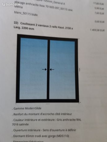 Baie vitrée triple vitrage