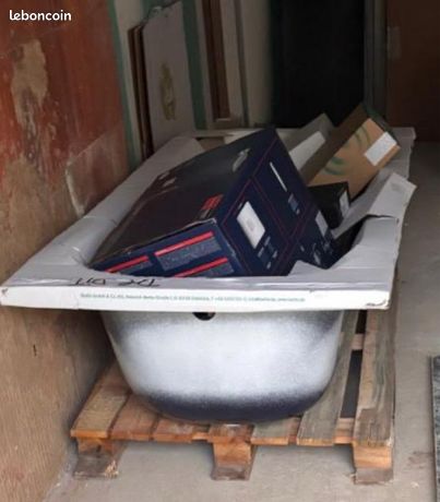 Baignoire à carreler neuve 170x80