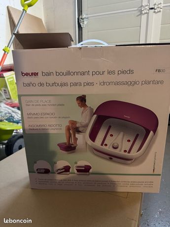 Bain bouillonnant pied