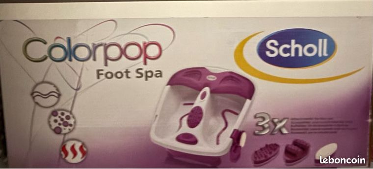 Bain de massage pied Scholl