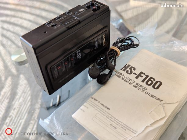 Baladeur walkman AIWA HS-F160(courroies)