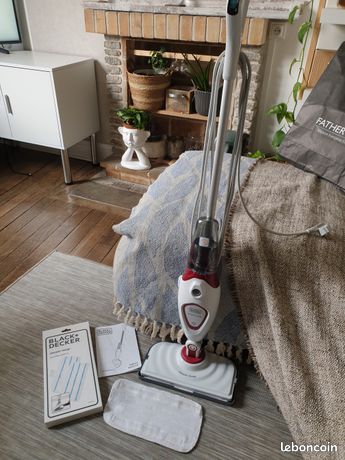 Balai Vapeur Black et Decker Steam-shop