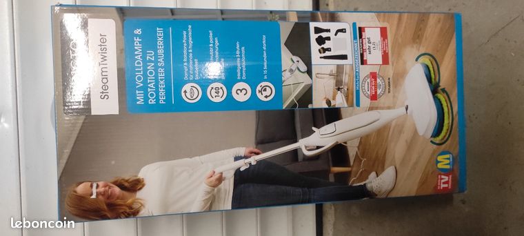 Balai vapeur stream twister