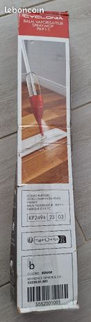 Balai vaporisateur cyclonia