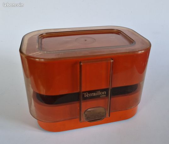 Balance de cuisine orange Marco Zanuso Terraillon 1970