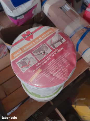 Bande adhésive à froid alu-butyl 10M WURTH