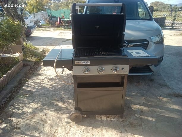 Barbecue a gaz et plancha