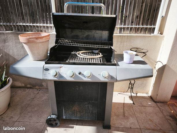 Barbecue a gaz plancha
