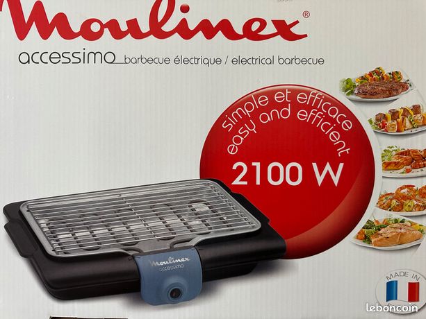 Barbecue électrique Moulinex ACCESSIMO TABLE Intérieur & Extérieur BG134812
