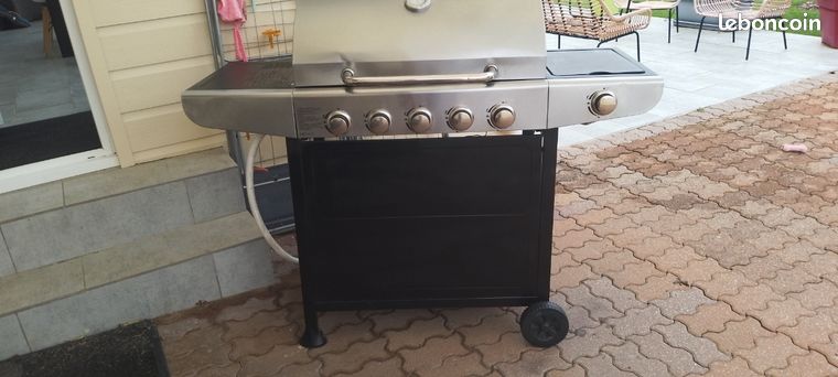 Barbecue gaz 5 bruleurs