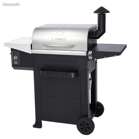 Barbecue à pellets inox