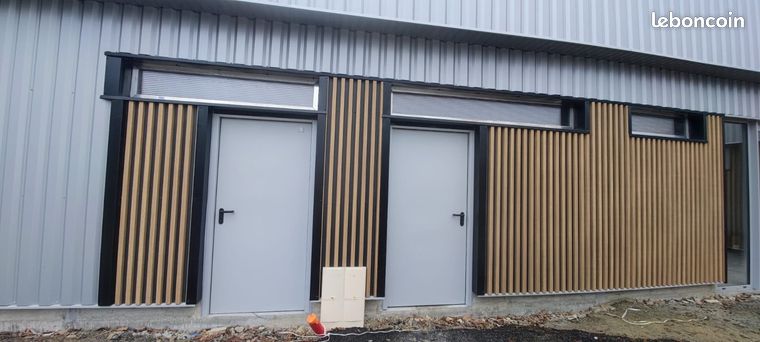 Bardage métal effet bois parement design et sans entretien Toulouse