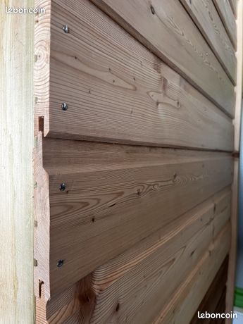 Bardage bois naturel meleze