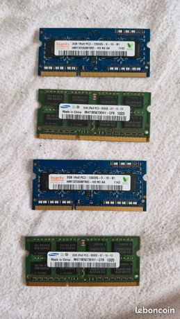 Barette RAM 2 go ddr3