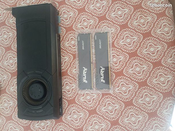 Barettes de ram 2x8 gb et gtx 980 4gb