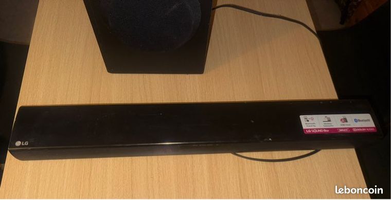 Barre de son avec le boomer