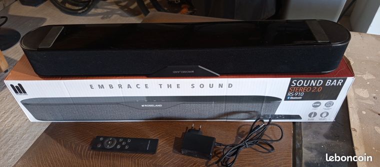 Barre de son parfait état