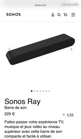 Barre de son Sonos