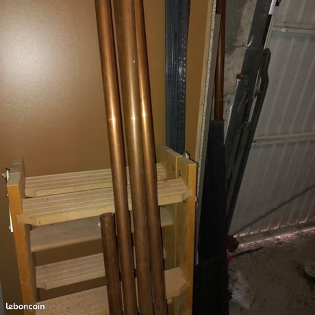 Barres cuivre en 2 mètres