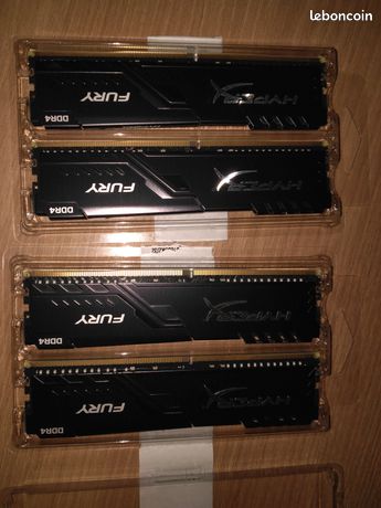 Barrettes de RAM DDR4 Kingston HYPERX FURY