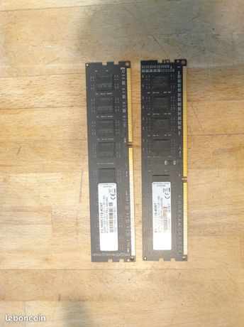 Barrettes mémoires 4G